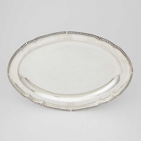 George III Sterling Silver Platter