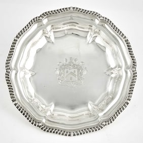Horse Racing Interest: George III Sterling Silver Dish