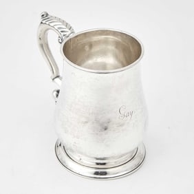 American Coin Silver Mug