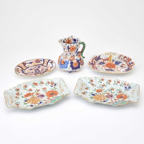 Three Mason’s Patent Ironstone Imari Dessert Wares