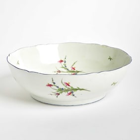 Niderviller Porcelain Shaped-Circular Bowl