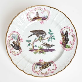 Samson Porcelain Relief-Molded Dulong Pattern Plate