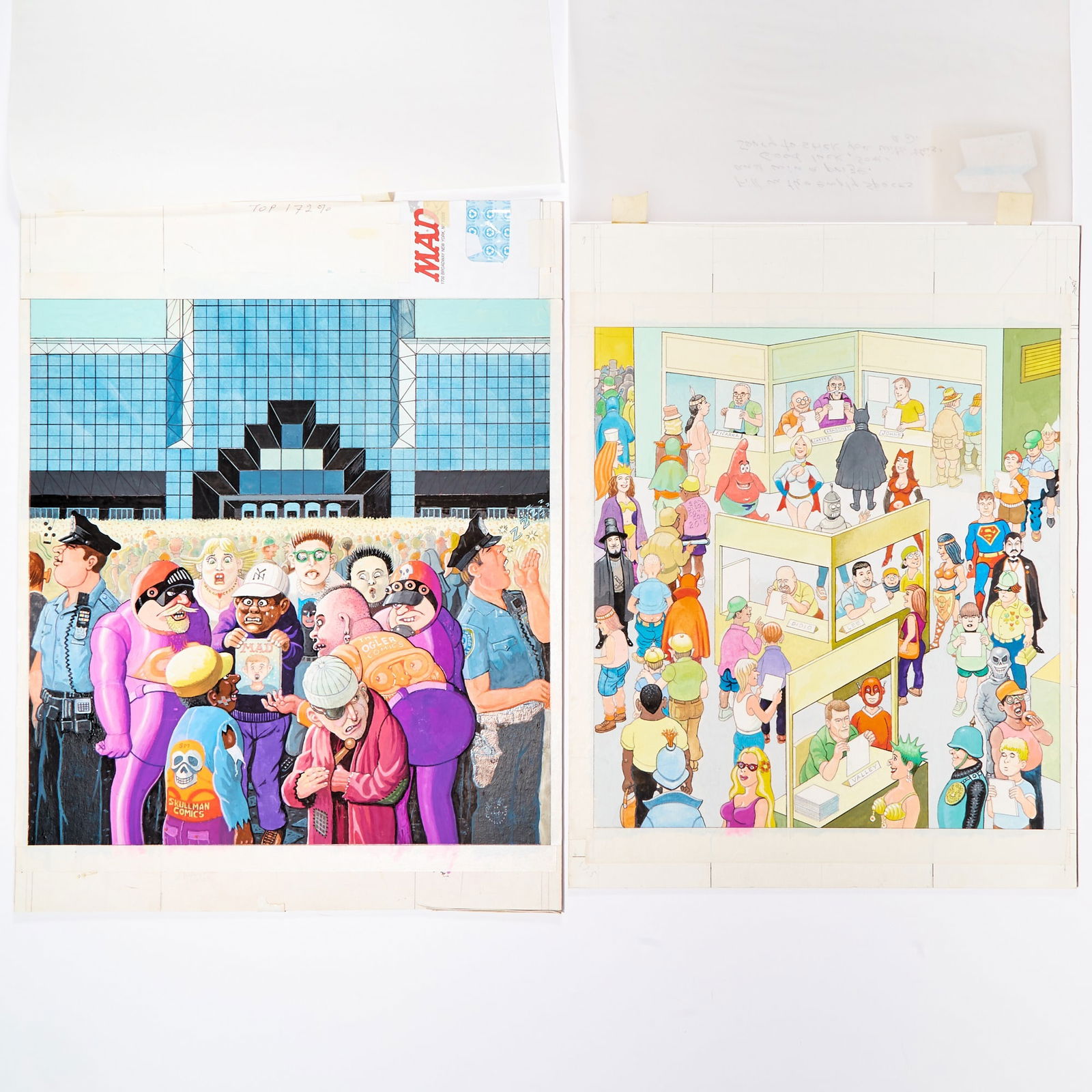 Two Special New York Comic-Con Fold-Ins AL JAFFEE (1 of 1)