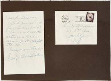 Three secretarially signed items