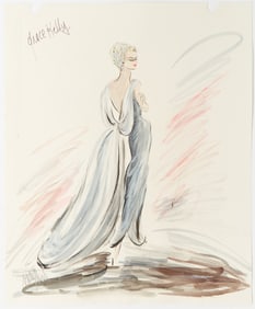 An original Edith Head design for Grace Kelly in To Catch a Thief Grace Kelly in To Catch A Thief