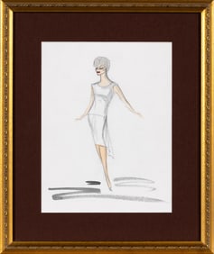 An Edith Head design for Tippi Hedren in Hitchcock's Marnie
