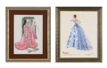 An original costume design by Nolan Miller for Connie Stevens