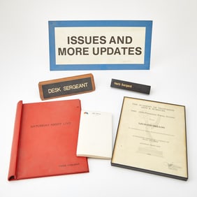 Live from New York! Career items from the creator of SNL's Weekend Update