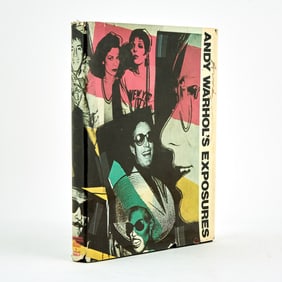 Signed by Andy Warhol with small heart drawings