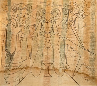 A large design after Cocteau