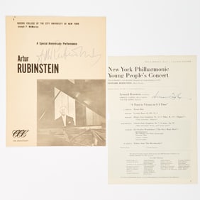 Signatures of Bernstein and Rubinstein