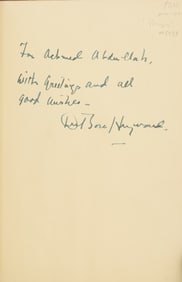 Inscribed by the author of Porgy