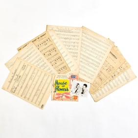 An Important Archive of Musical Manuscripts of Truman Capote and Harold Arlen's House of Flowers