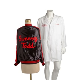 Stephen Sondheim's personalized Sweeney Todd asylum coat and jacket