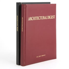 Architectural Digest featuring Jerry Herman's homes