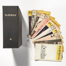 Jerry Herman's impressive collection of Playbills