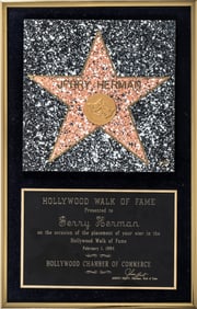 Two Hollywood Walk of Fame Awards 1993 and 1994