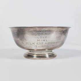 Three Silverplate Presentation Articles Second Half 20th Century