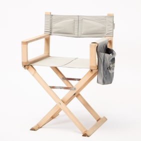 Jerry Herman's Mack and Mabel Canvas and Teak Director's Chair