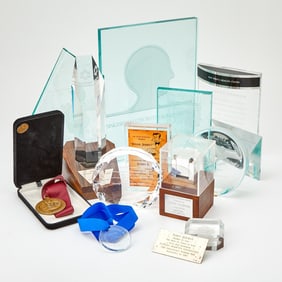 Group of awards presented to Jerry Herman