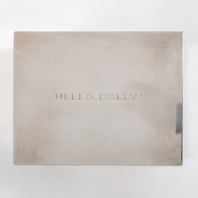 Tiffany & Co. Sterling Silver Hello, Dolly! Cigarette Box 20th Century