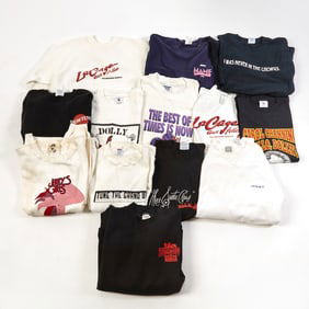Group of Seven T-Shirts and Six Sweatshirts