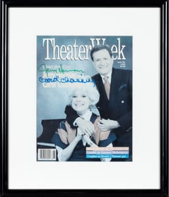 Includes a Theater Week cover signed Carol Channing and Jerry Herman
