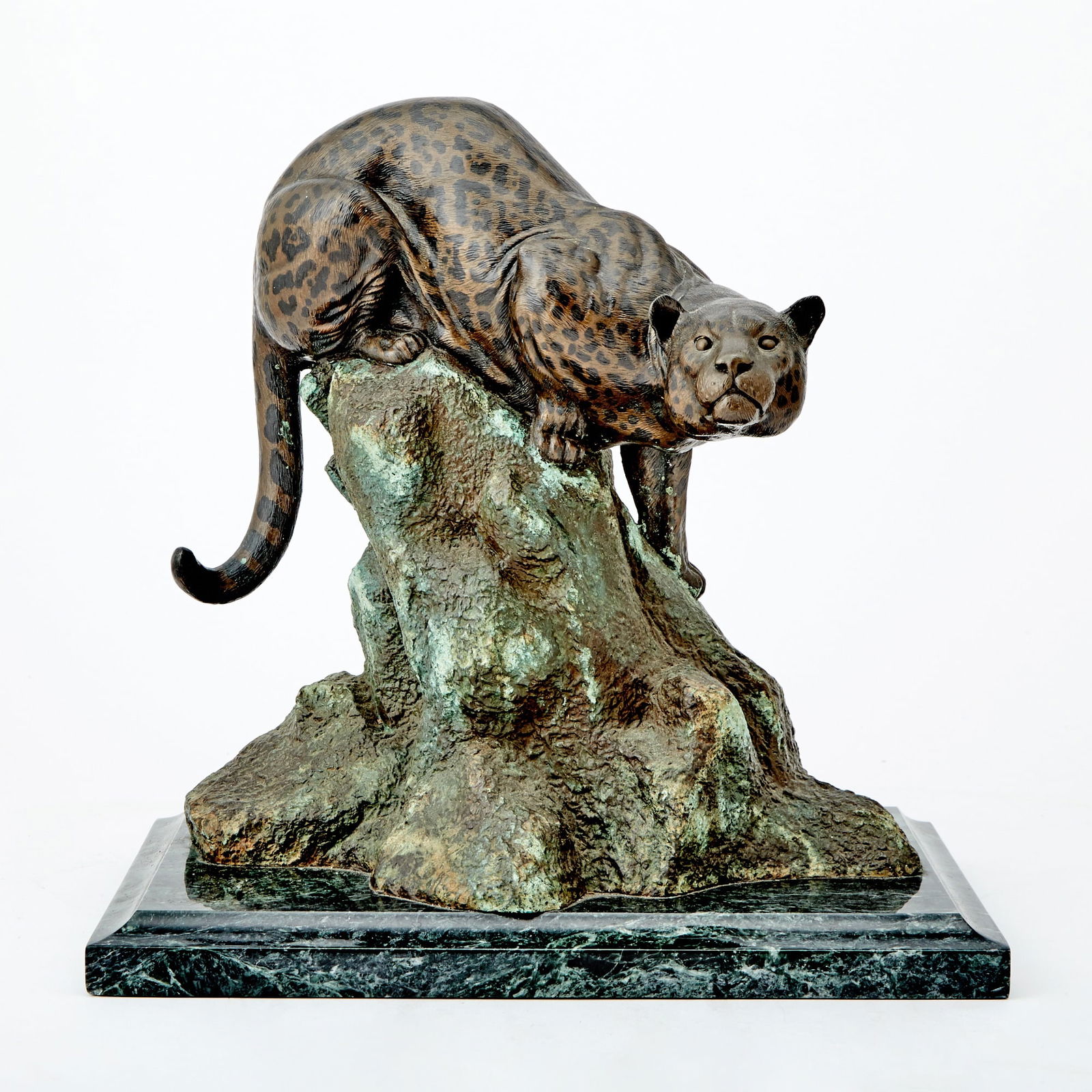 Patinated Bronze Model of a Jaguar (1 of 4)