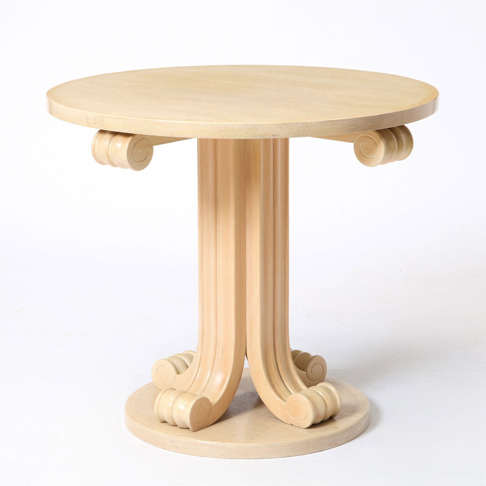 Jean-Charles Moreaux Cerused Oak Center Table (1 of 5)
