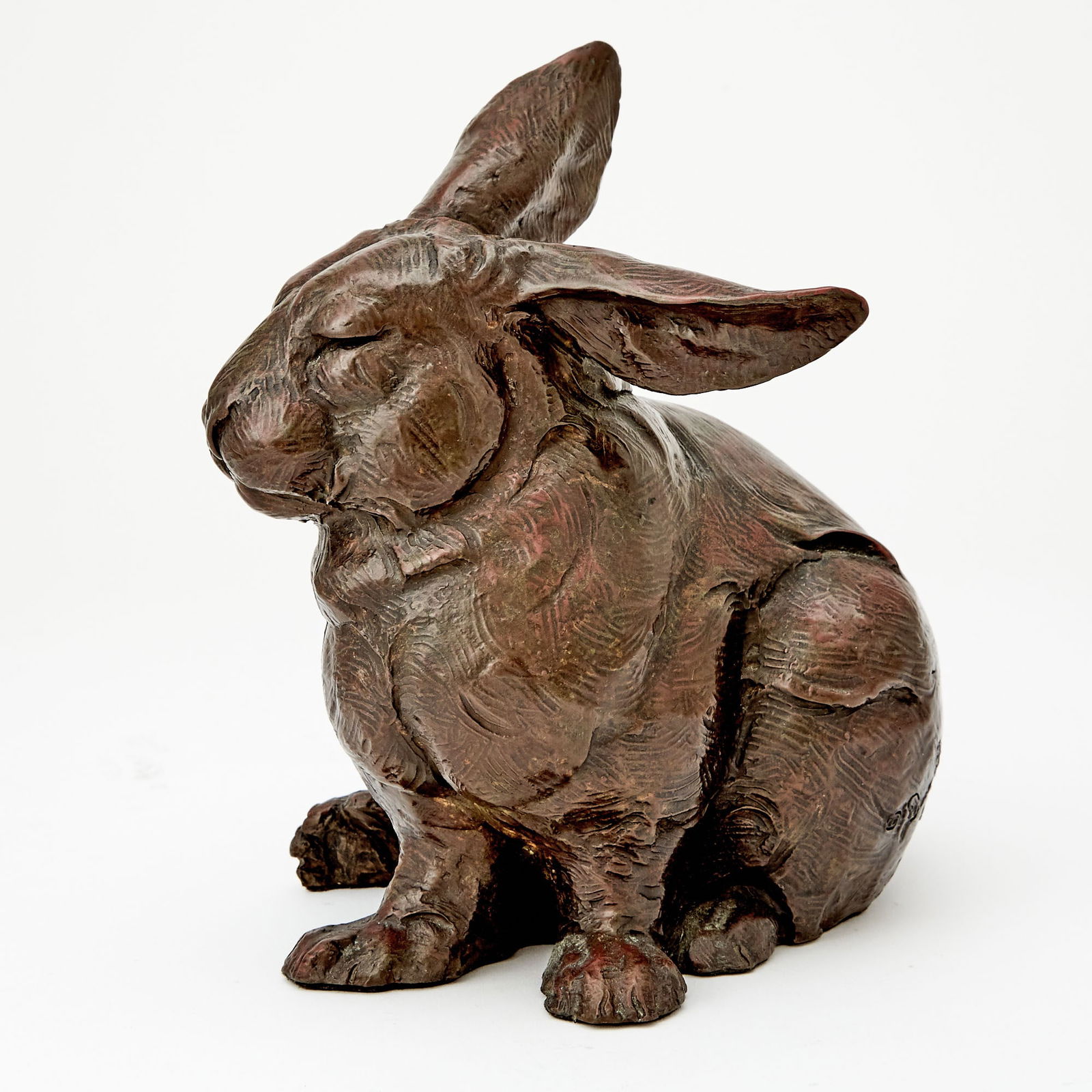 Dan Ostermiller, Patinated Bronze Rabbit (1 of 5)