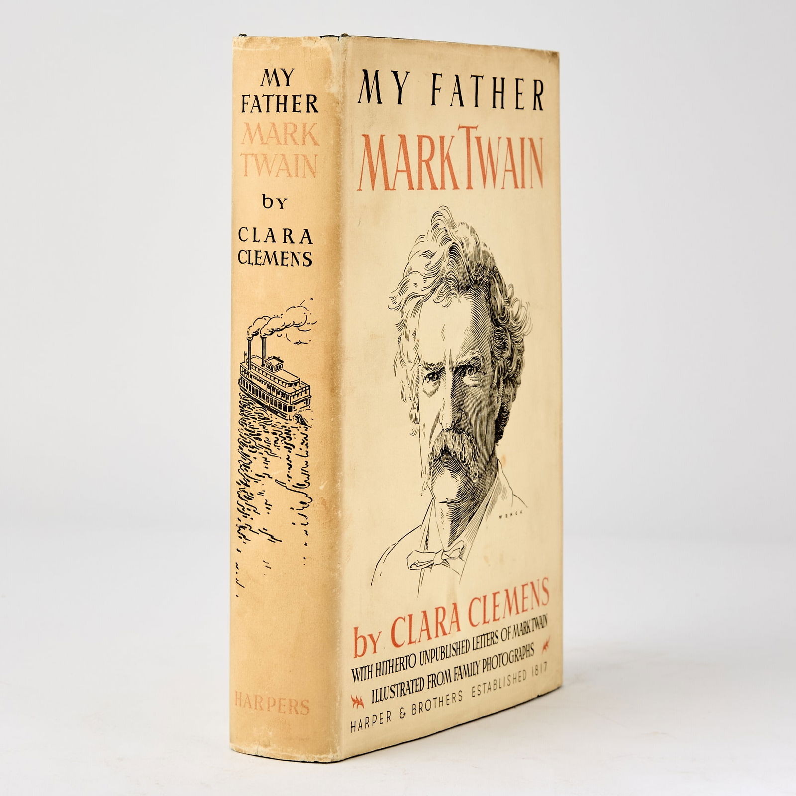 A family copy with inscription from Mark Twain's daughter (1 of 3)