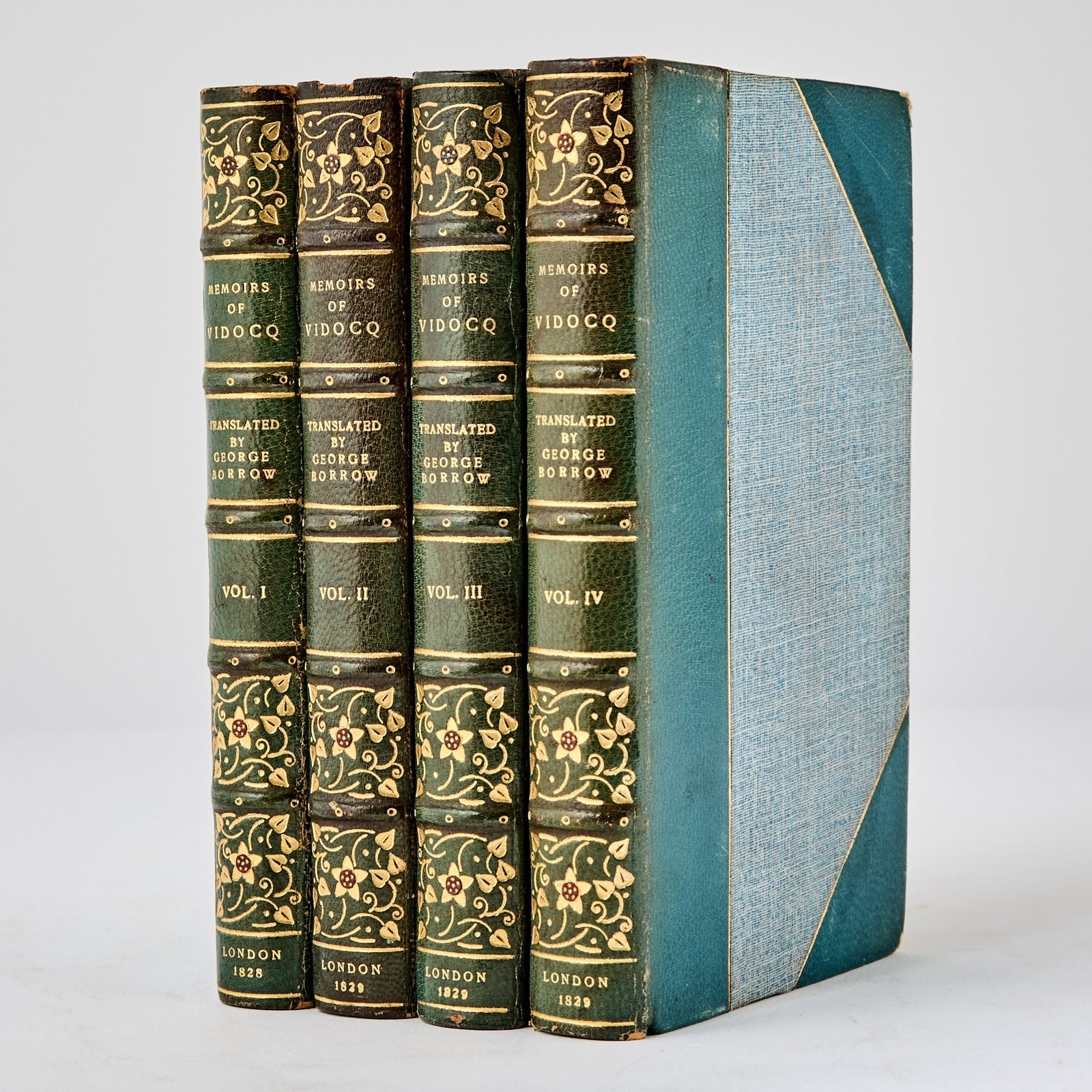 An English edition of Vidocq's memoirs, with an ALS by the author - a landmark of detective fiction: VIDOCQ, FRANÇOIS EUGÉNE; translated by GEORGE BORROW or WILLIAM MAGINN. Memoirs of Vidocq, principal agent of the French Police until 1827: and now proprietor of the Paper Manufactory at St.