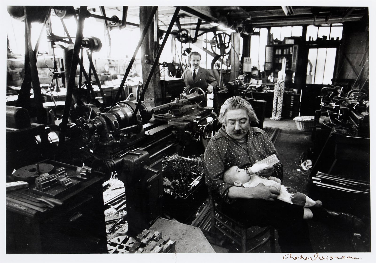 Robert Doisneau, Paternité Métallurgique, 1974 (1 of 2)