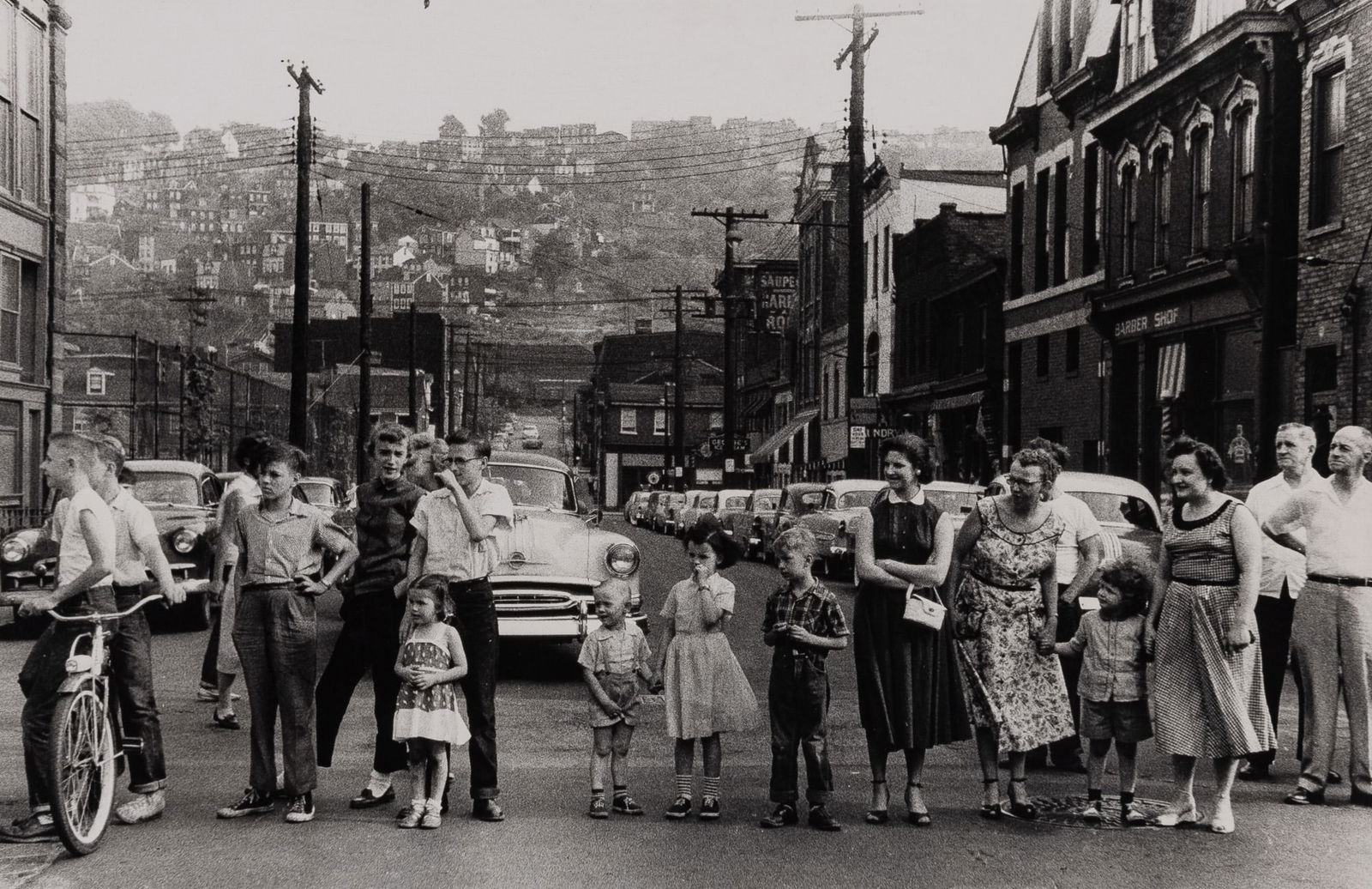 Robert Frank, South Carolina, 1979: FRANK, ROBERT (1924-2019) South Carolina, 1955, printed circa 1979. Gelatin silver print, 8 1/2 by 13 inches (216 by 330 mm), signed in ink in the margin, the photographer's archive and copyright stam