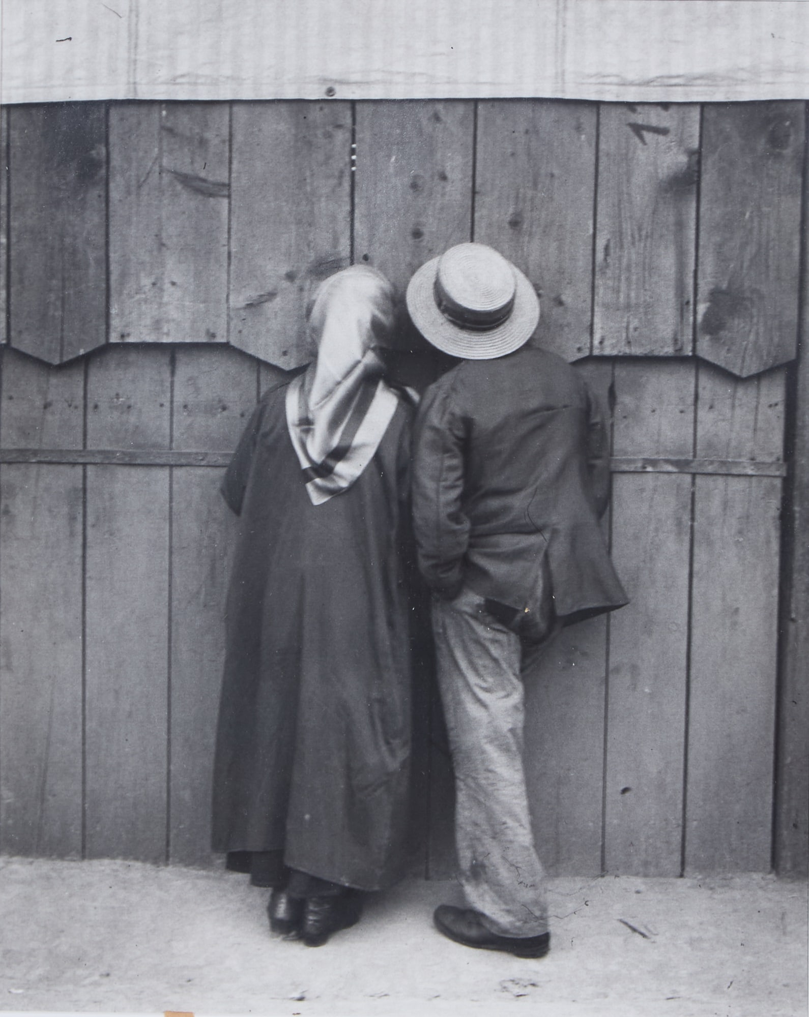 Andre Kertesz Circus. Budapest, 1914: KERTESZ, ANDRE (1894-1985) Circus. Budapest, 1914. Gelatin silver print, later printing (circa 1980). 9 3/4 x 7 5/8 inches (243 x 195 mm), signed in pencil by Kertesz on verso. Image 4 from the portfo