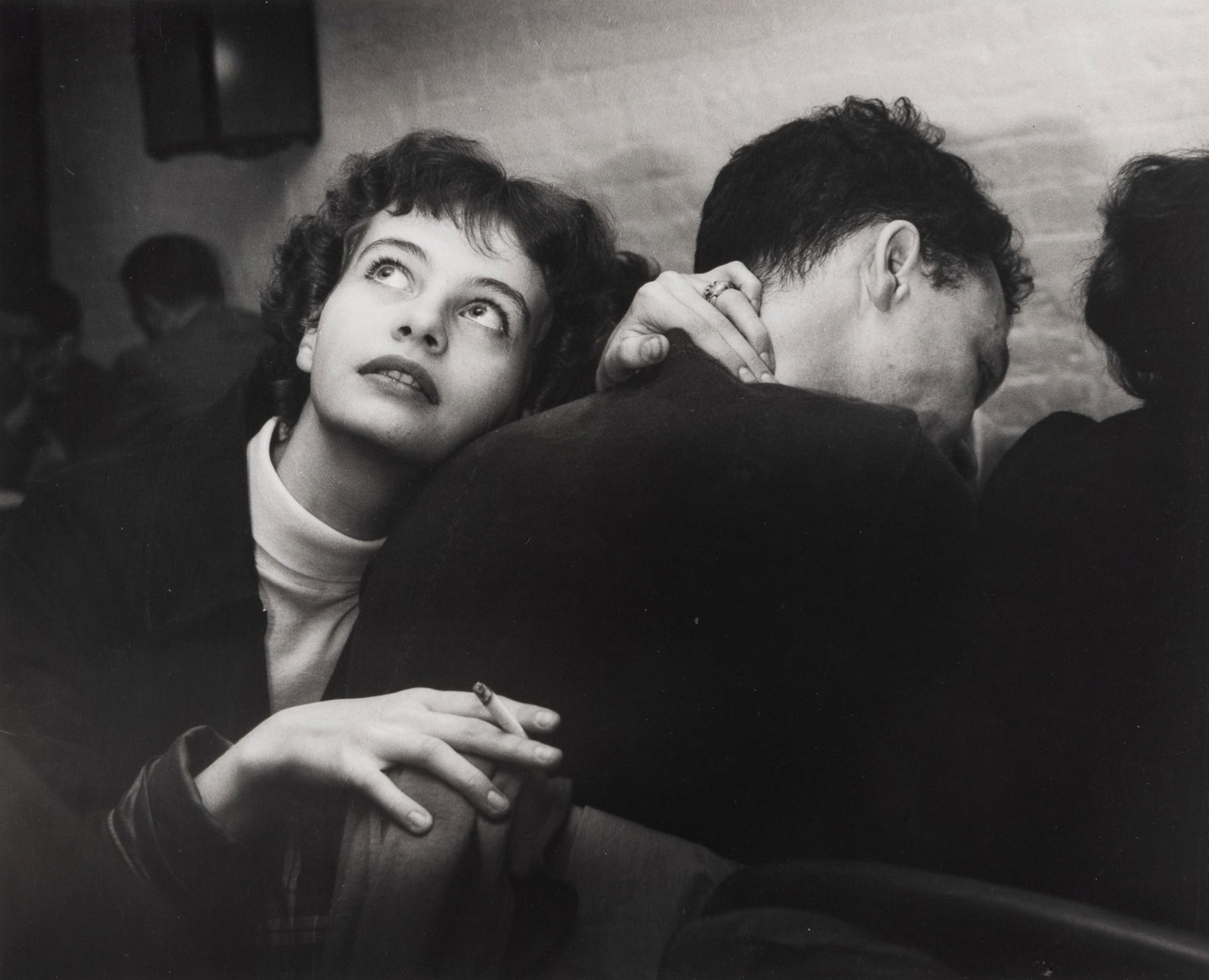 Weegee Susan Dendy at the Limelight, Greenwich Village, 1953, (1 of 3)