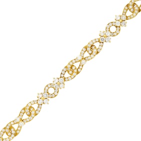 Van Cleef & Arpels Gold and Diamond Bracelet