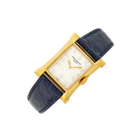 Patek Philippe Gold and Diamond 'Pagoda' Wristwatch