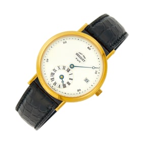 Breguet Gentleman's Gold 'Classique Regulator Type with Date' Wristwatch, Ref. 1747