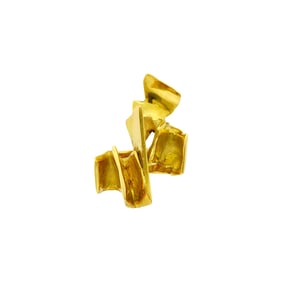 Alicia Penalba Gold Abstract Ring, France