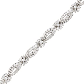Oscar Heyman & Brothers Platinum and Diamond Bracelet