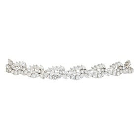 Platinum and Diamond Bracelet
