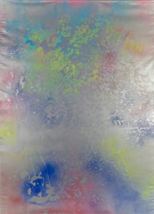 Parker Ito: American, b. 1986The Agony and the Ecstasy, 2013Vinyl over enamel on 3M Scotchlite 64 x 46 inches (162.6 x 116.8 cm)Unframed