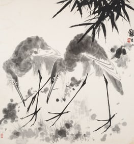 A Chinese Painting, After Li Kuchan 20th century