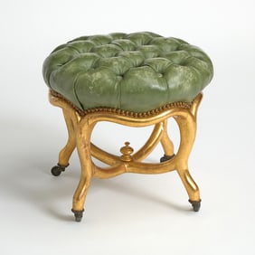 Continental Giltwood Stool