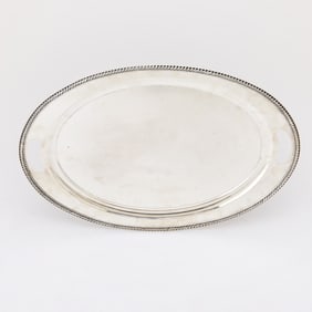 American Sterling Silver Serving Tray International Silver Co., 20th century