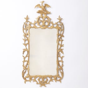 George II Giltwood Mirror Circa 1755