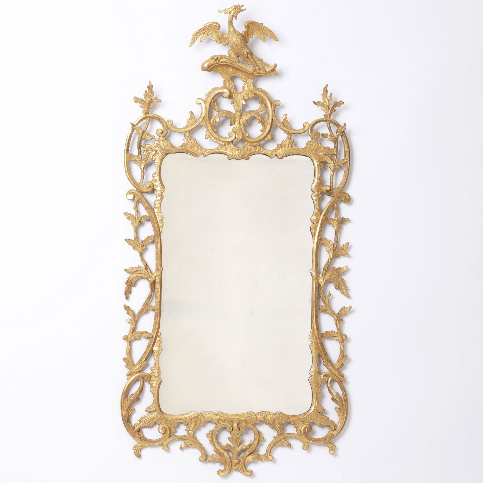 George II Giltwood Mirror Circa 1755 (1 of 3)