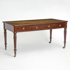 Regency Mahogany Writing Table