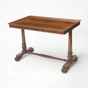 William IV Rosewood Library Table First quarter 19th century